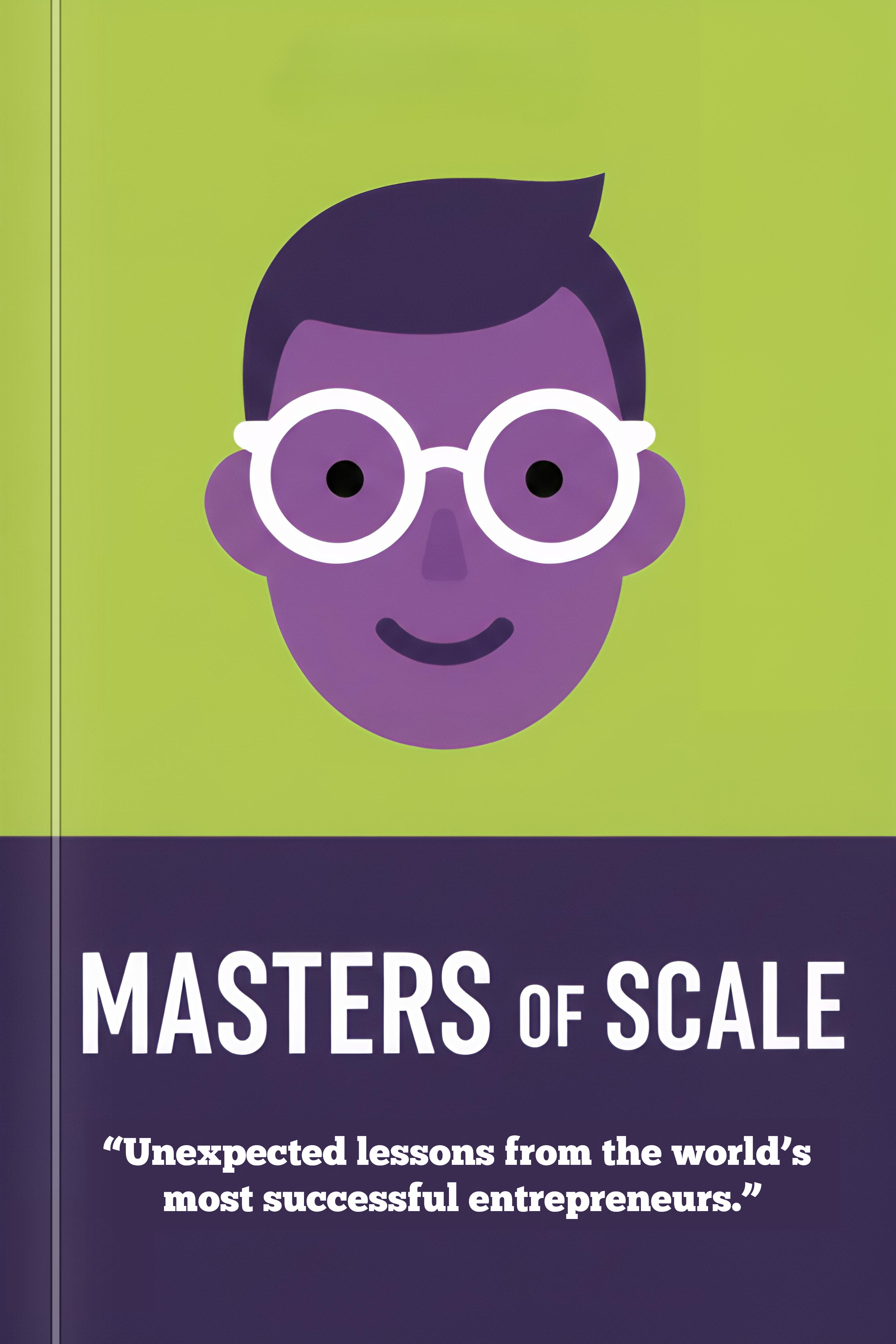 Masters of Scale by Reid Hoffman — Chapter Circle cover